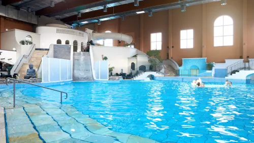 Swimmingpool des Van der Walk Resorts Linstow